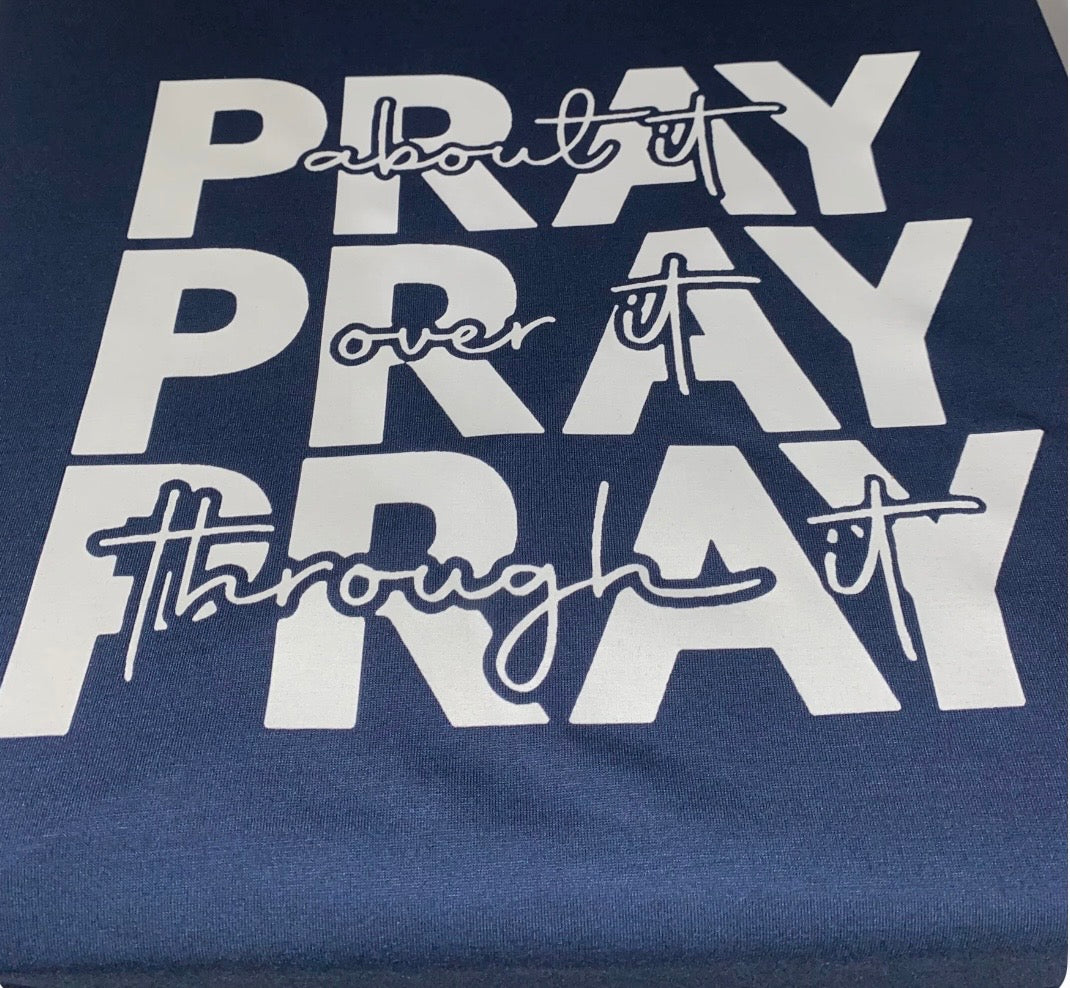 Pray About It - Faith Inspired T-Shirt